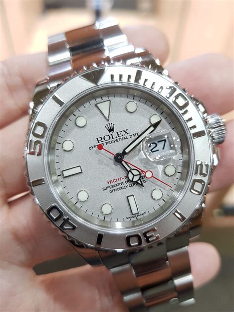 rolex yacht master 1 platinum price|Rolex Yacht-Master platinum bezel.